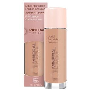 Mineral Fusion Liquid Foundation Warm 4 Tawny
